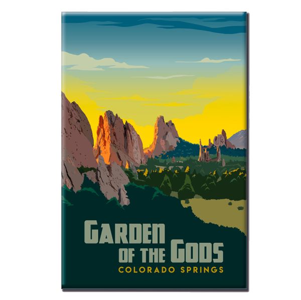 GARDEN OF THE GODS COLORADO TRAVEL  2x3 "Photo Fridge Magnet 