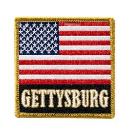 USA Flag Gettysburg Patch