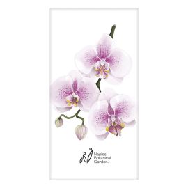 Naples Botanical Garden Orchid Tea Towel