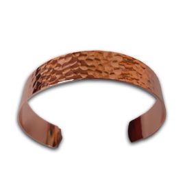 USSC Copper Bracelet: Hammered Cuff