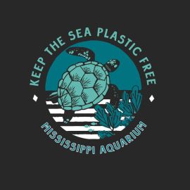 Ladies Tee - Mississippi Aquarium | Keep the Sea Plastic Free with Transitional Cotton