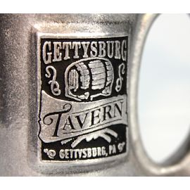 Gettysburg Tavern Statesmetal Horn Mug