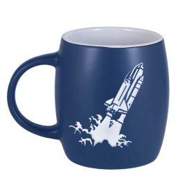 Adler Planetarium Etched Rocket Mug