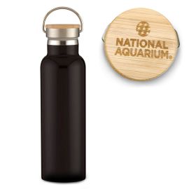 National Aquarium Bamboo Lid Water Bottle
