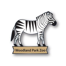 Woodland Park Zoo Zebra Enamel Pin