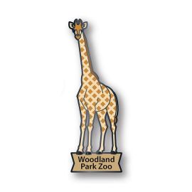 Woodland Park Zoo Giraffe Enamel Pin