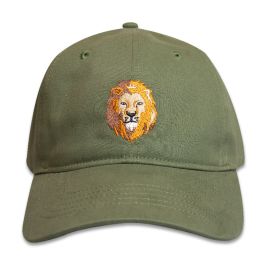 Lion Icon Embroidered Cap