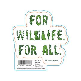Lincoln Park Zoo For Wildlife for All Sticker