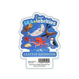 Seattle Aquarium SEAlebrities Sticker