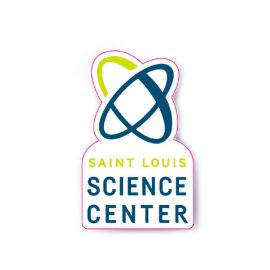 St. Louis Science Center Wooden Logo Magnet