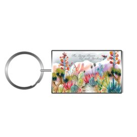 The Living Desert Zoo and Gardens Watercolor Keychain
