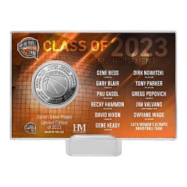 2023 Basketball Hall of Fame Enshrinement Coin Card