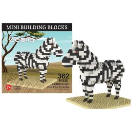 Mini Building Block Set - Zebra