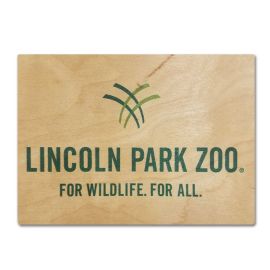 Sustainable Wood Postcard - Lincoln Park Zoo