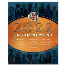 Class of 2022 Enshrinement Poster - Basketball Hall of Fame