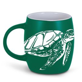 Texas State Aquarium Etched Turtle Mug