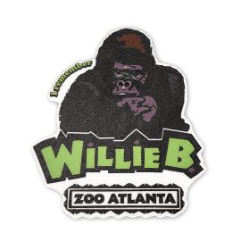 Zoo Atlanta Willie B Sticker