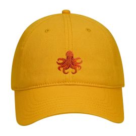 Octopus Icon Embroidered Cap