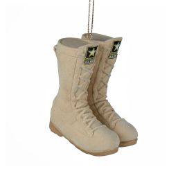 U.S. Army® Flocked Combat Boot Ornament