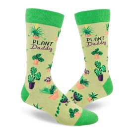 Plant Daddy Crew Socks