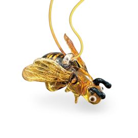 Bee Glass Ornament