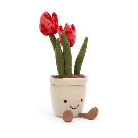 Happy Tulip Plush Plant