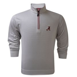 Alabama Quarter Zip Long Sleeve Performance Shirt