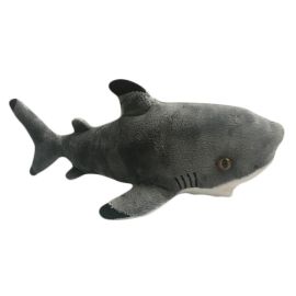 19" Black Tip Shark Plush