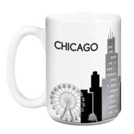 Willis Tower Chicago Skyline Souvenir Mug