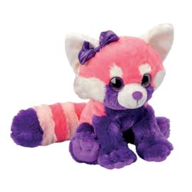 Pink and Purple Plushie Red Panda