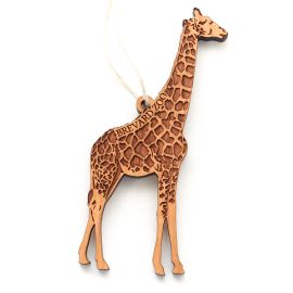 Brevard Zoo Logo Giraffe Ornament