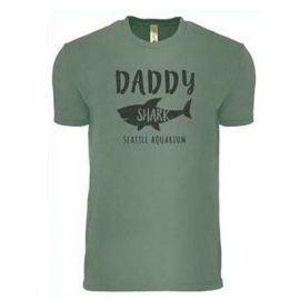 Mens Daddy Shark Tee - Seattle Aquarium