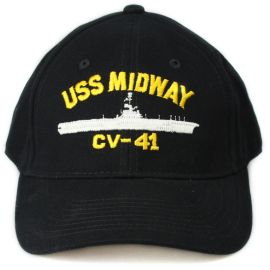 Adult USS Midway Authentic Cap