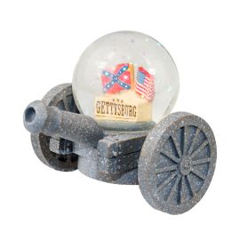 Gettysburg Cannon Snow Globe
