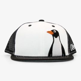 Youth Size Penguin Flat Brim Hat