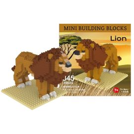 Mini Building Block Set - Lion