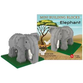Mini Building Block Set - Elephants