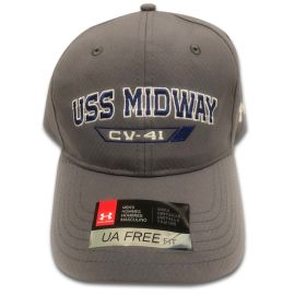 UA USS Midway CV-41 Cap - Grey