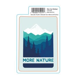 More Nature Vinyl Sticker