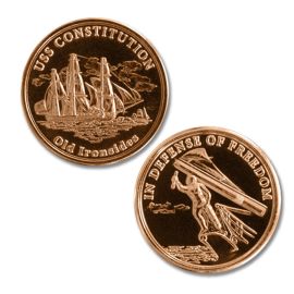 Limited Edition USS Constitution Medallion