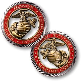 Core Values Coin - Marine Corps Museum