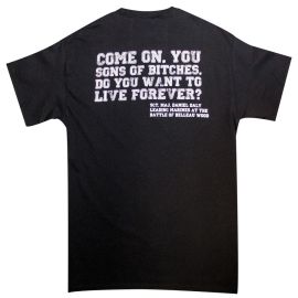 Adult Marine Sgt. Dan Daly Quote T-Shirt