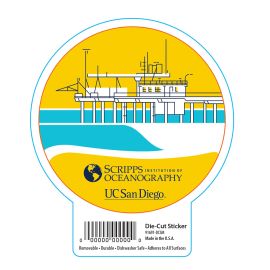 Scripps Institution of Oceanography Vinyl Sticker
