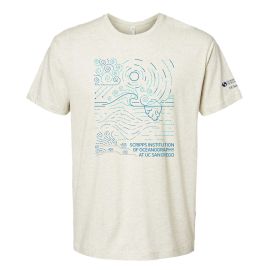 Scripps Institution of Oceanography Adult Tee in Natural