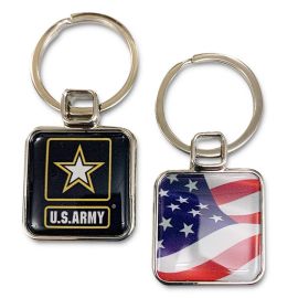 US Army Keychain Star/Flag