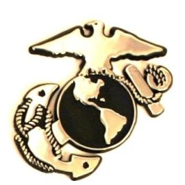 Eagle, Globe and Anchor Auto Emblem