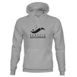 Seattle Aquarium Logo Fleece Mens Hoodie