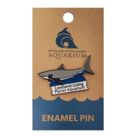 Souvenir Shark Lapel Pin - Living Planet Aquarium