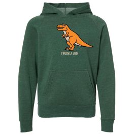 Youth Phoenix Zoo T-Rex Hooded Sweatshirt