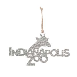 Stainless Steel Indianapolis Zoo Giraffe Ornament